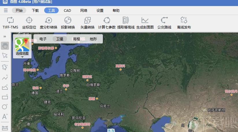 微图,微图下载,天文地理,地图软件,地图下载器
